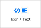 Element icon text