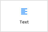 Text element